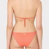 Jumpsuits & Rompers-MILLY Metallic Ring Bikini Bottom Orange/Silver