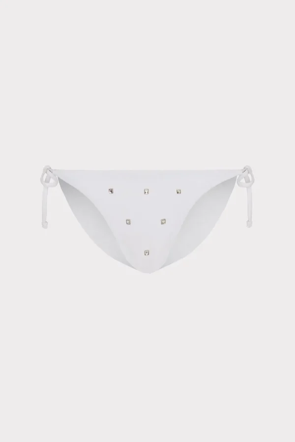 millie_diamond_heat_set_s_0.webp Jumpsuits & Rompers-MILLY Millie Diamond Heat Set String Bikini Bottom White