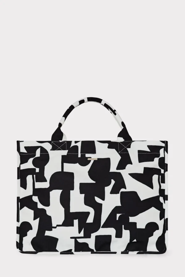 milly_mimi_tote_bag_0-1.webp Accessories-MILLY Mimi Tote Bag Black/Ecru