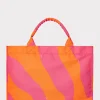 mimi_canvas_tote_1-3.webp Accessories-MILLY Mimi Canvas Tote Milly Pink/Tangerine