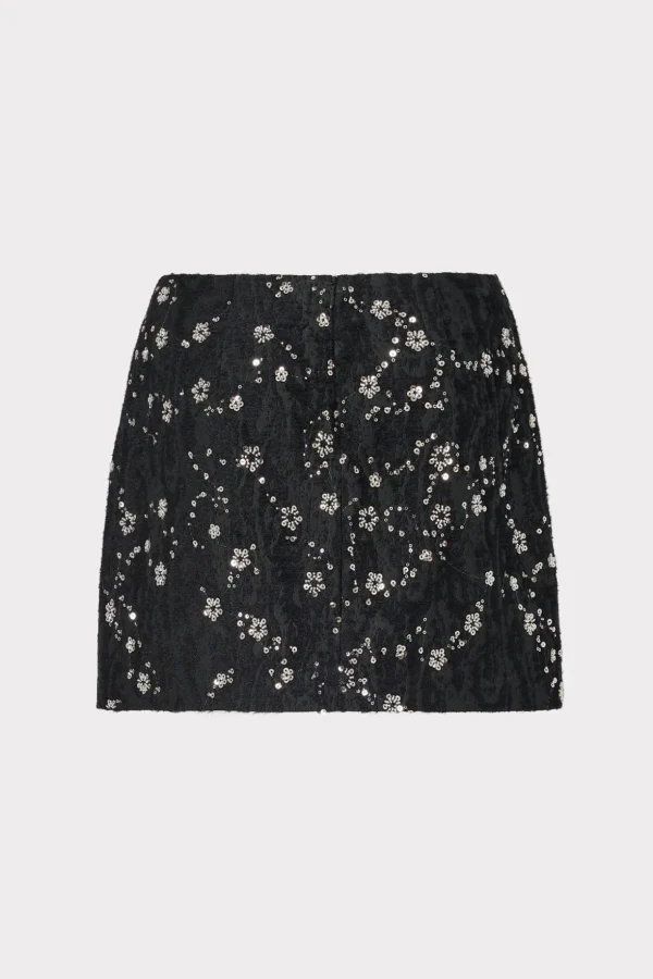 modern_mini_beaded_skirt_3-1.webp Skirts-MILLY Modern Mini Beaded Skirt Black