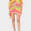 multi_color_chevron_cafta_1-1.webp Jumpsuits & Rompers-MILLY Multi Color Chevron Caftan Green Multi
