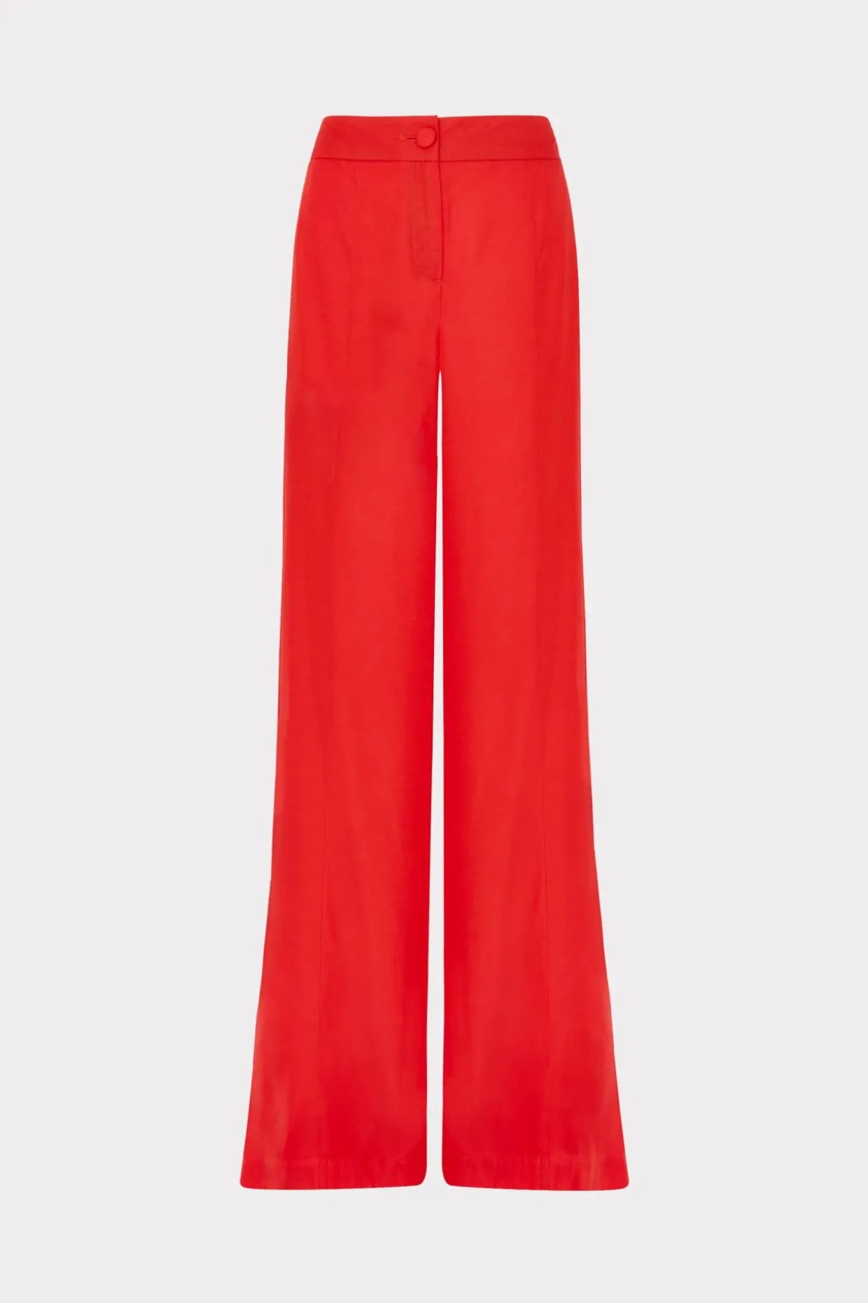 nash_viscose_twill_pants_0.webp Jumpsuits & Rompers-MILLY Nash Viscose Twill Pants Red