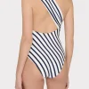 nautical_stripe_one_shoul_2.webp One Piece Swimsuits-MILLY Nautical Stripe One Shoulder One Piece Navy/White