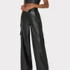 nickie_vegan_leather_crop_1-1.webp Tops-MILLY Nickie Vegan Leather Crop Top Black