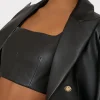 nickie_vegan_leather_crop_2-1.webp Tops-MILLY Nickie Vegan Leather Crop Top Black