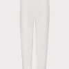 Matching Sets-MILLY Nicola Cady Pants Ecru