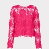 nori_d_lace_shirt_0-3.webp Tops-MILLY Nori 3D Lace Shirt Milly Pink