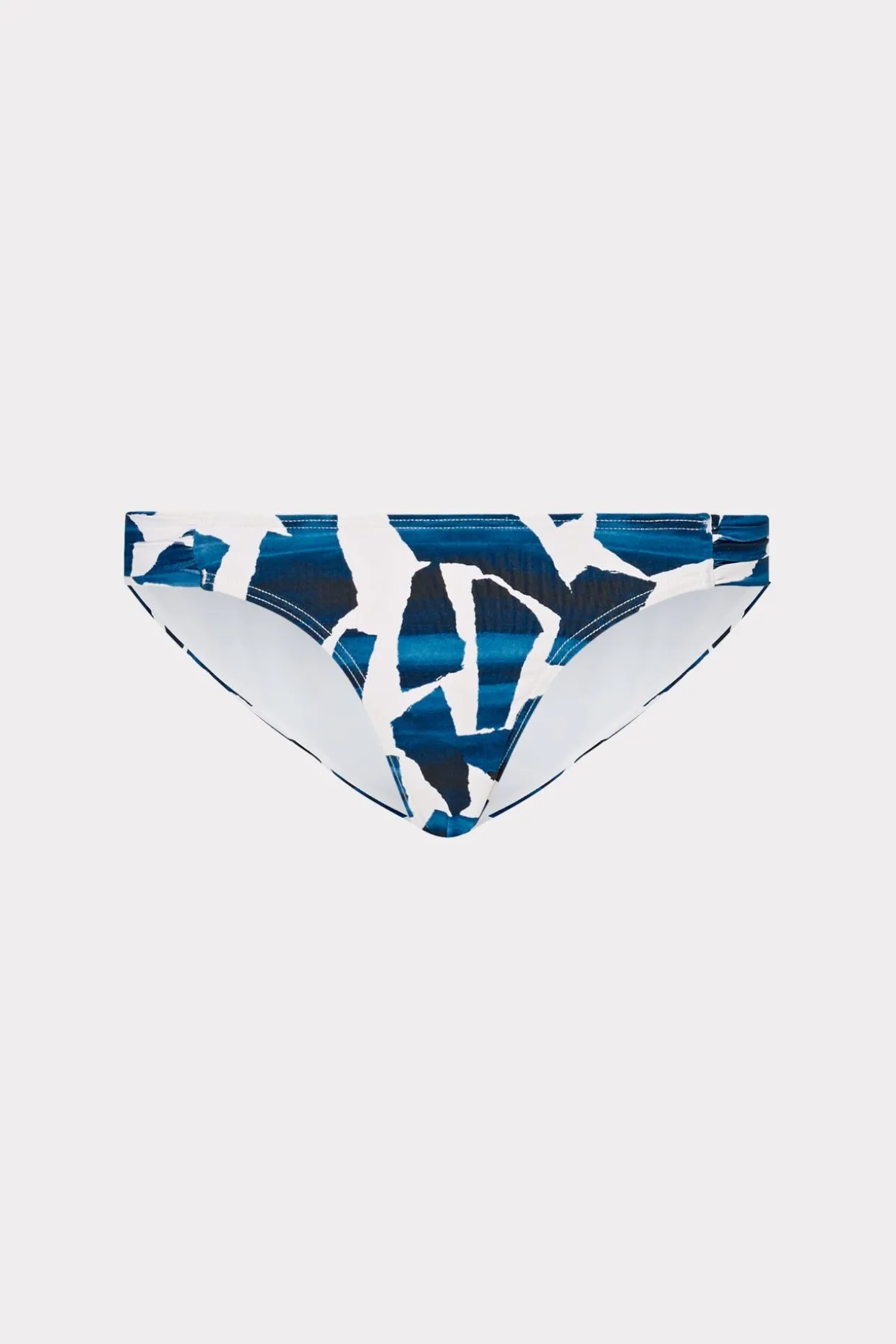 ocean_puzzle_ruched_sides_0-1.webp Jumpsuits & Rompers-MILLY Ocean Puzzle Ruched Sides Bikini Bottom Navy Multi