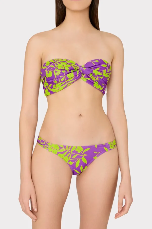 olivia_marigold_aroma_dra_2.webp Jumpsuits & Rompers-MILLY Olivia Marigold Aroma Draped Bandeau Top Purple Multi