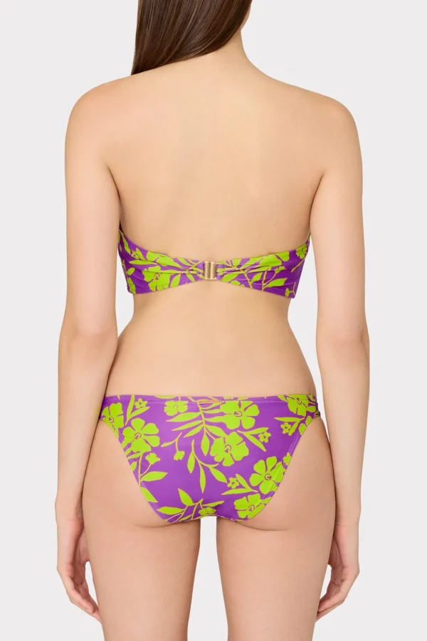 olivia_marigold_aroma_dra_6.webp Jumpsuits & Rompers-MILLY Olivia Marigold Aroma Draped Bandeau Top Purple Multi