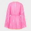olympia_lurex_stripe_cove_1-2.webp Cover-Ups-MILLY Olympia Lurex Stripe Coverup Dress Pink/Coral