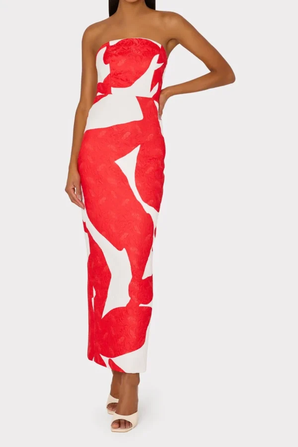 orion_grand_foliage_dress_1-4.webp Maxi Dresses-MILLY Orion Grand Foliage Dress Red/White