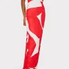 Jumpsuits & Rompers-MILLY Orion Grand Foliage Dress Red/White