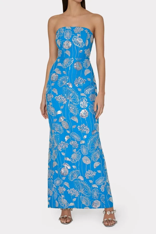 orion_sequin_embellished__1-1.webp Guest Of Dresses-MILLY Orion Sequin Embellished Linen Dress Blue/White