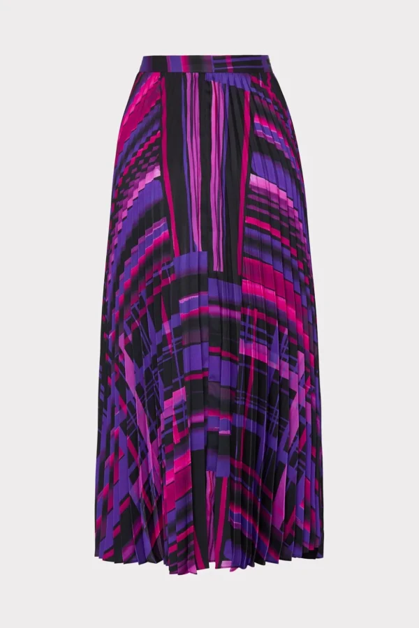 otha_patchwork_plaid_skir_3.webp Skirts-MILLY Otha Patchwork Plaid Skirt Purple Multi