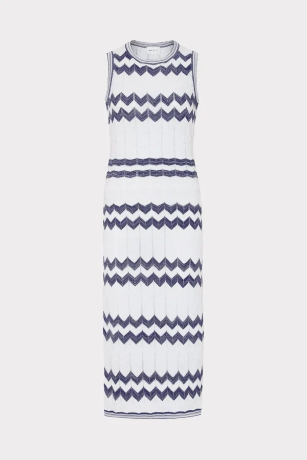 oversized_zig_zag_midi_dr_0-1.webp Sweaters & Knits-MILLY Oversized Zig Zag Midi Dress Navy/Ecru