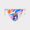 Bikinis-MILLY Painted Bloom Bikini Bottom Blue Multi