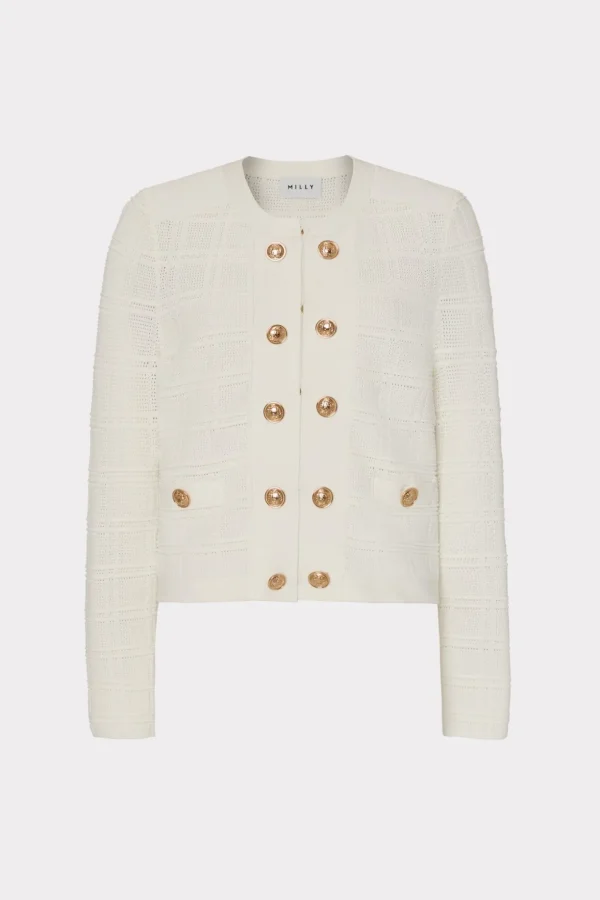 pointelle_textured_knit_j_0-7.webp Sweaters & Knits-MILLY Pointelle Textured Knit Jacket Ecru