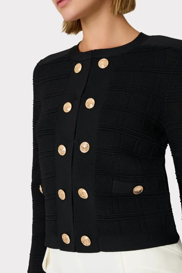 pointelle_textured_knit_j_2-1.webp Coats & Jackets-MILLY Pointelle Textured Knit Jacket Black