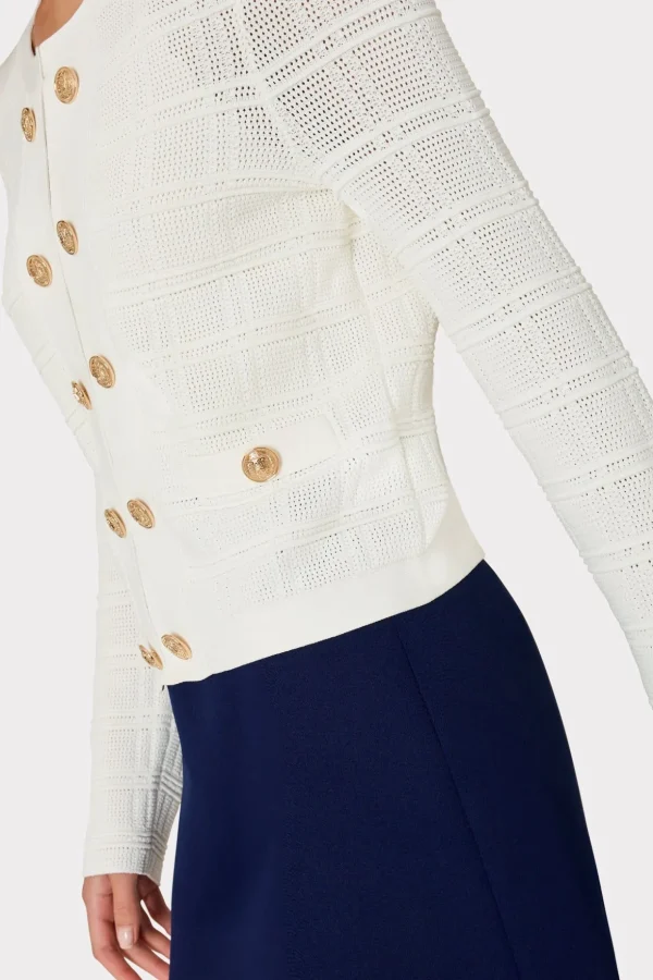 pointelle_textured_knit_j_2-2.webp Coats & Jackets-MILLY Pointelle Textured Knit Jacket Ecru