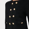 Sweaters & Knits-MILLY Pointelle Textured Knit Jacket Black