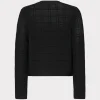 pointelle_textured_knit_j_3-3.webp Jumpsuits & Rompers-MILLY Pointelle Textured Knit Jacket Black