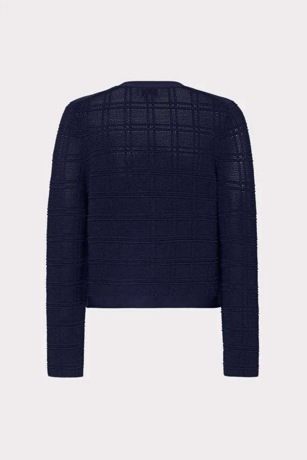 pointelle_textured_knit_j_4.webp Coats & Jackets-MILLY Pointelle Textured Knit Jacket Navy