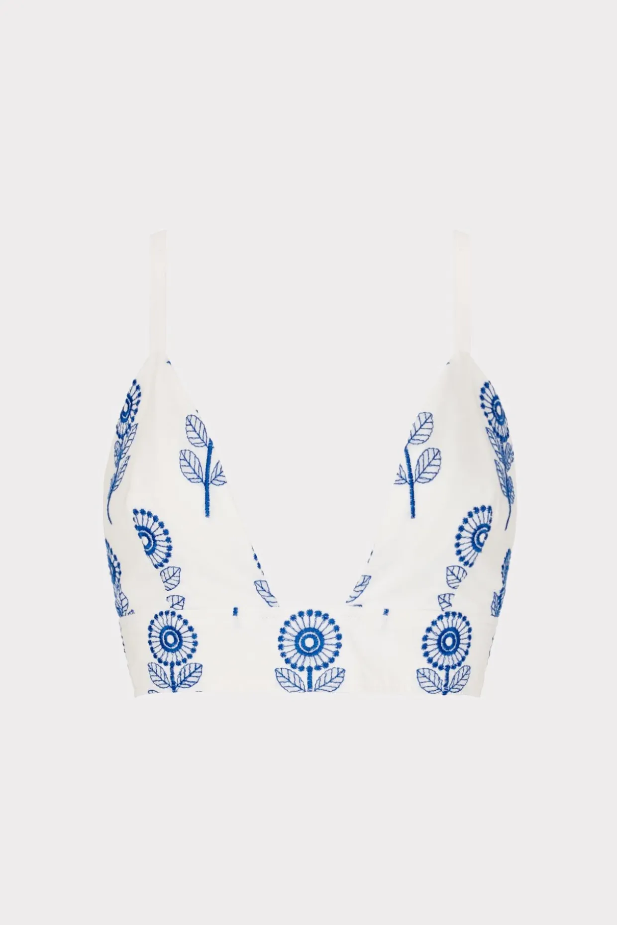 poppy_embroidery_top_0.webp Jumpsuits & Rompers-MILLY Poppy Embroidery Top White/Blue