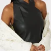 preston_vegan_leather_top_2.webp Jumpsuits & Rompers-MILLY Preston Vegan Leather Top Black