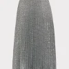 rayla_pleated_sequins_ski_3.webp Skirts-MILLY Rayla Pleated Sequins Skirt Silver