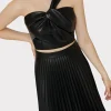 rayla_vegan_leather_pleat_2.webp Skirts-MILLY Rayla Vegan Leather Pleated Skirt Black