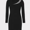 ren_sheer_cut_out_mini_dr_0.webp Jumpsuits & Rompers-MILLY Ren Sheer Cut Out Mini Dress Black