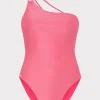 ring_one_shoulder_one_pie_0.webp One Piece Swimsuits-MILLY Ring One Shoulder One Piece Shimmer Pink