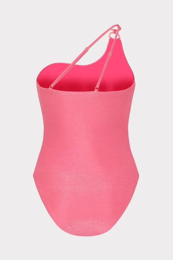 ring_one_shoulder_one_pie_3.webp One Piece Swimsuits-MILLY Ring One Shoulder One Piece Shimmer Pink