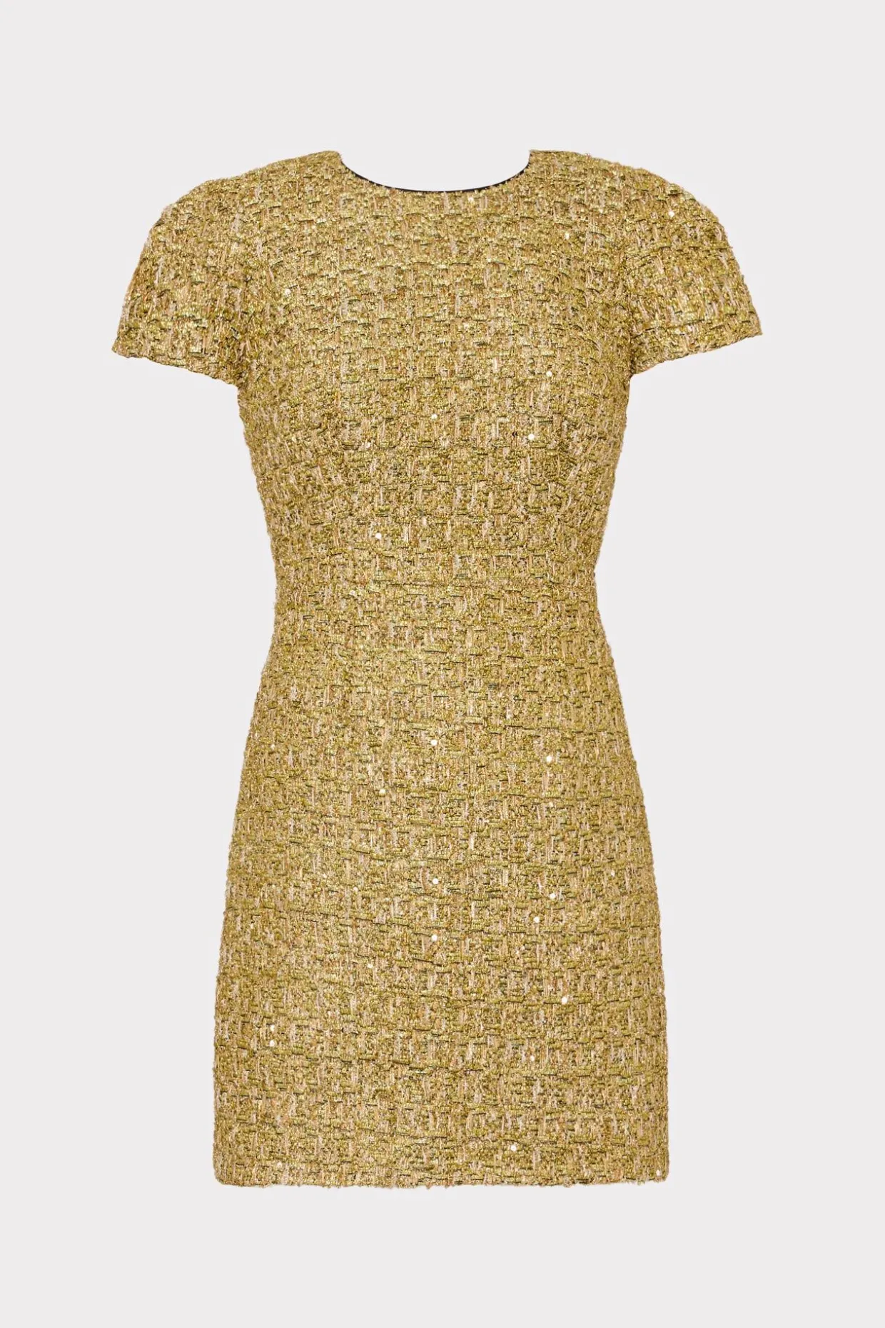 rowen_metallic_tweed_dres_0.webp Jumpsuits & Rompers-MILLY Rowen Metallic Tweed Dress Gold