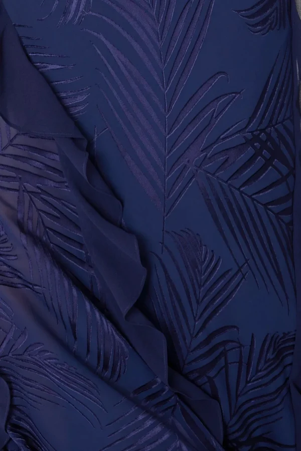 ryanna_chiffon_devore_dre_2-11.webp Maxi Dresses-MILLY Ryanna Chiffon Devore Dress Navy