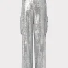 saison_sequins_cargo_pant_0-1.webp Matching Sets-MILLY Saison Sequins Cargo Pants Silver