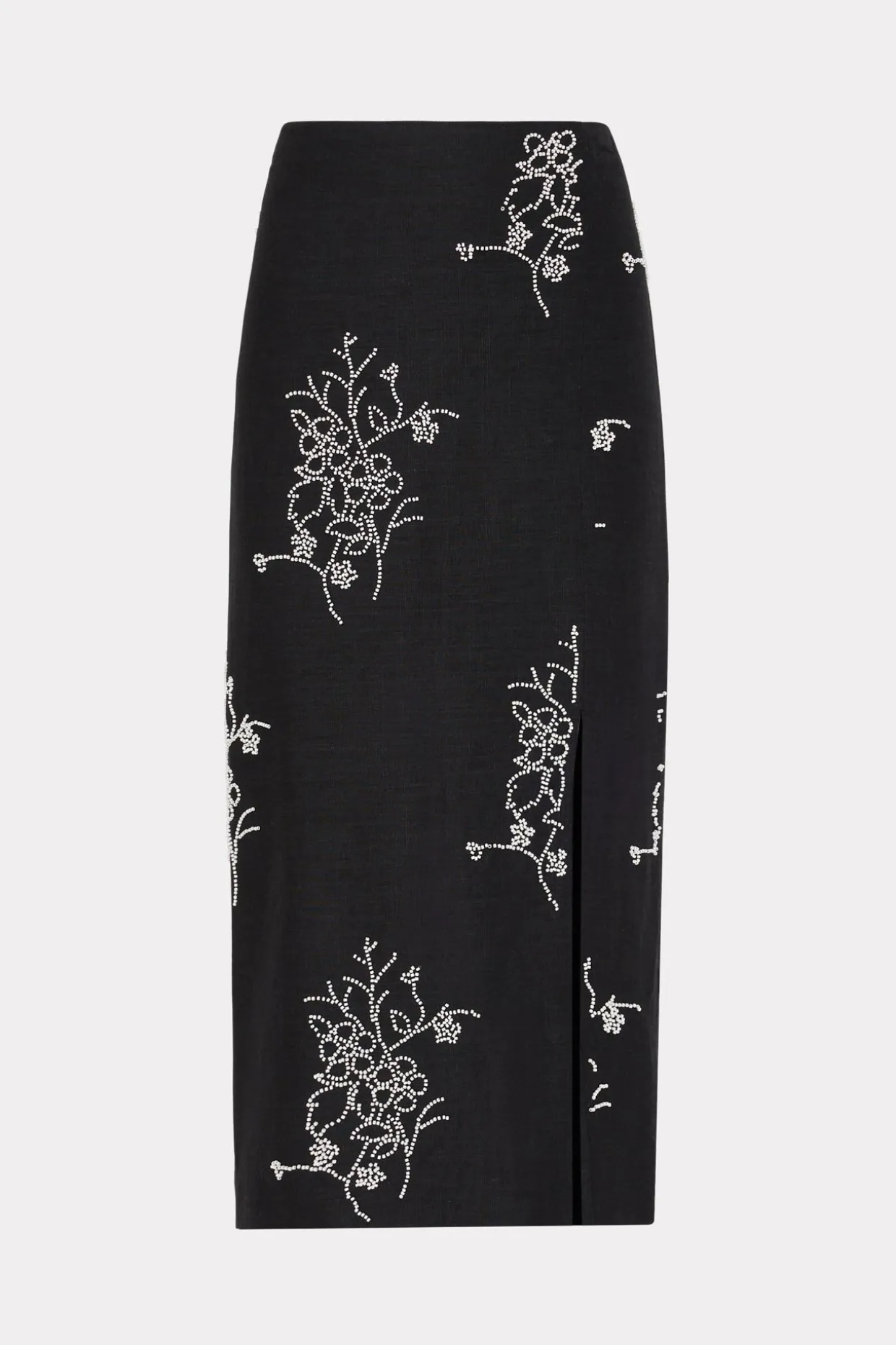 santanna_beaded_embroider_0-1.webp Skirts-MILLY Santanna Beaded Embroidery Skirt Black