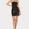 sascha_d_sequins_rosette__1.webp Little Black Dresses-MILLY Sascha 3D Sequins Rosette Dress Black