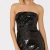 sascha_d_sequins_rosette__2.webp Little Black Dresses-MILLY Sascha 3D Sequins Rosette Dress Black