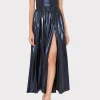 shannon_metallic_dress_1.webp Maxi Dresses-MILLY Shannon Metallic Dress Navy
