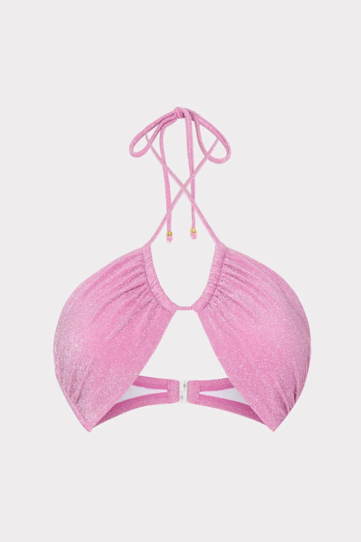 shimmer_halter_bikini_top_0-1.webp Bikinis-MILLY Shimmer Halter Bikini Top Pink