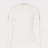 shoulder_cut_out_knit_moc_0.webp Sweaters & Knits-MILLY Shoulder Cut Out Knit Mock Neck Ecru