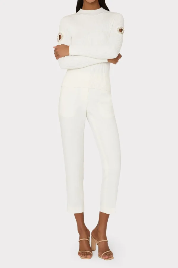 shoulder_cut_out_knit_moc_1-3.webp Tops-MILLY Shoulder Cut Out Knit Mock Neck Ecru
