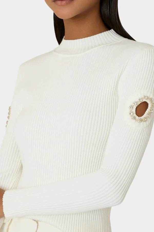 shoulder_cut_out_knit_moc_2-3.webp Tops-MILLY Shoulder Cut Out Knit Mock Neck Ecru