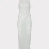 simone_metallic_halter_ne_0.webp Jumpsuits & Rompers-MILLY Simone Metallic Halter Neck Knit Dress Silver