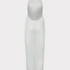 simone_metallic_halter_ne_4.webp Jumpsuits & Rompers-MILLY Simone Metallic Halter Neck Knit Dress Silver