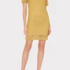 sinclair_metallic_mesh_mi_1-4.webp Knit Dresses-MILLY Sinclair Metallic Mesh Mini Dress Gold