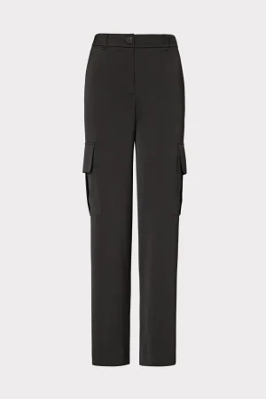skye_satin_cargo_pants_0.webp Pants-MILLY Skye Satin Cargo Pants Black